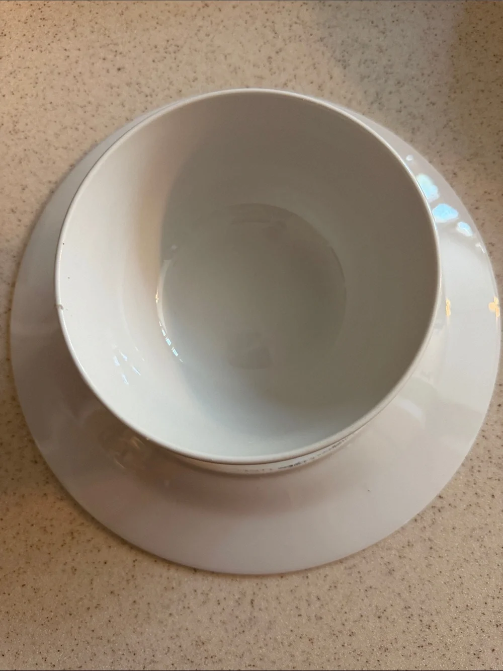 Sunflower Motif Ceramic Serving Plate - Bright Yellow Floral Dual Purpose